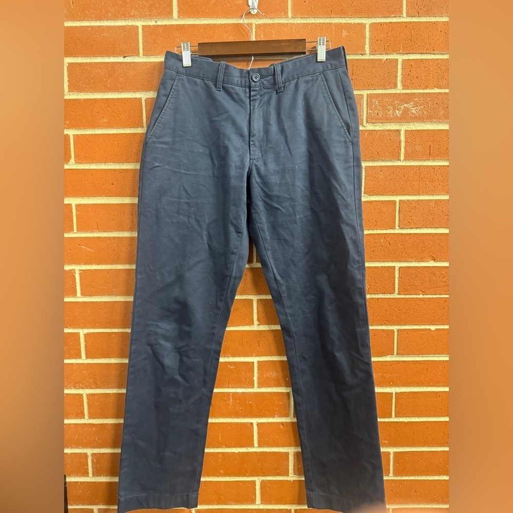J.Crew Men’s Sutton Fit Chino Pants Navy Blue 30x32 Slim Straight